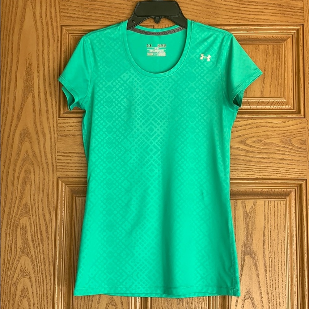Under Armour Heat Gear Shirt Green XS